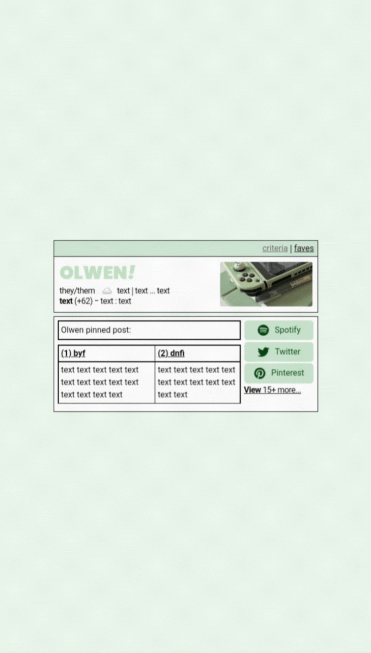 【 Multipage 】Profile